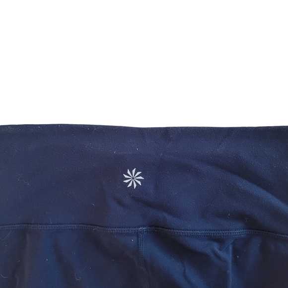 Athleta Navy Blue Capri Cropped Leggings Size Small - Picture 6 of 6